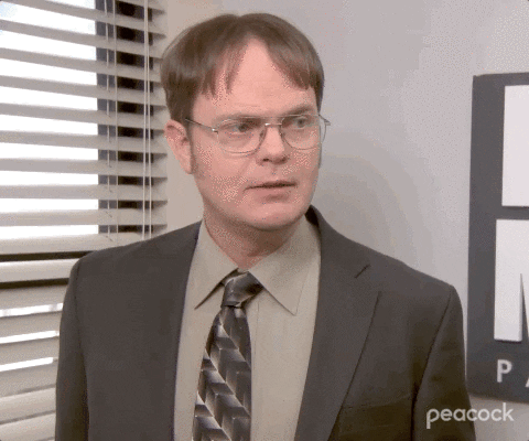 dwight hmmmm